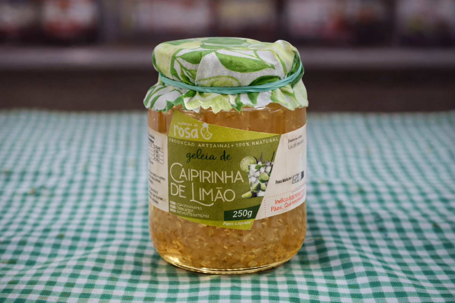 Geleia de caipirinha