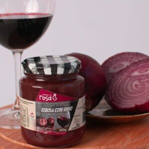 Geleia de Cebola roxa com vinho