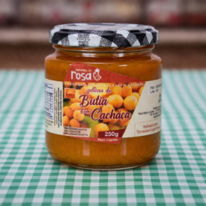 Geleia de Butiá com cachaça
