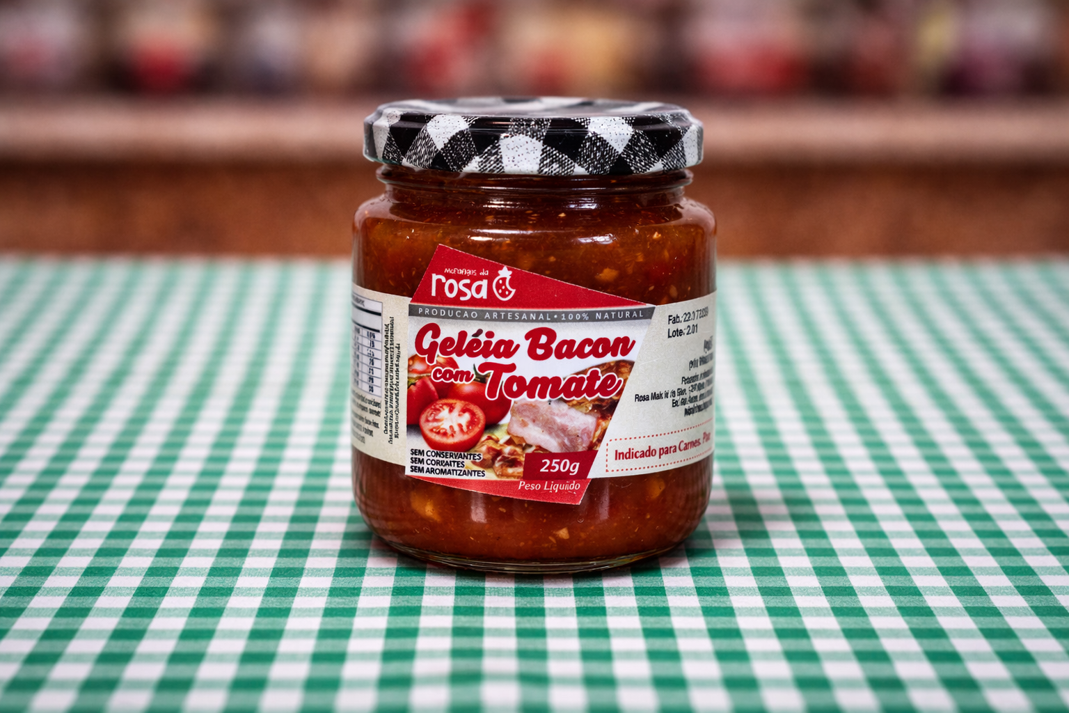 Geleia de Bacon com Tomate