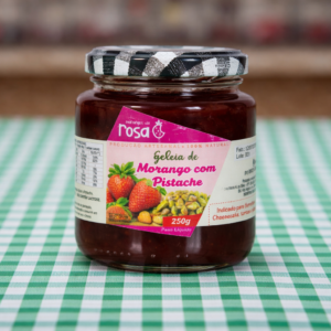 Geleia de Morango com Pistache