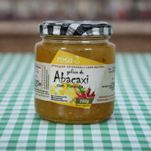 Geleia de Abacaxi com pimenta