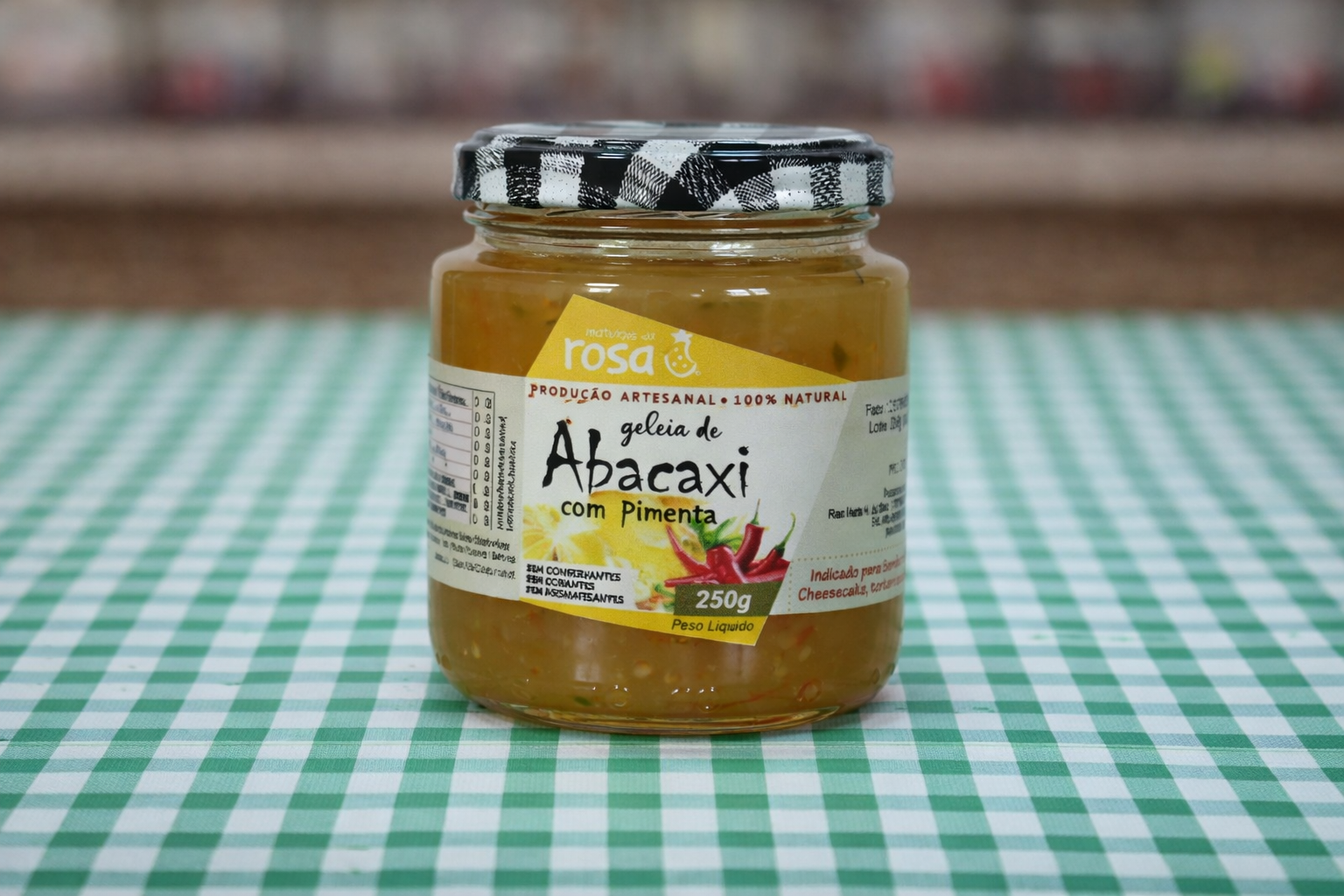 Geleia de Abacaxi com pimenta