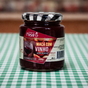 Geleia de Maça com Vinho, sem açucar